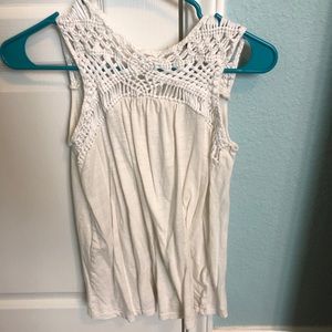 Anthropologie Crochet Blouse